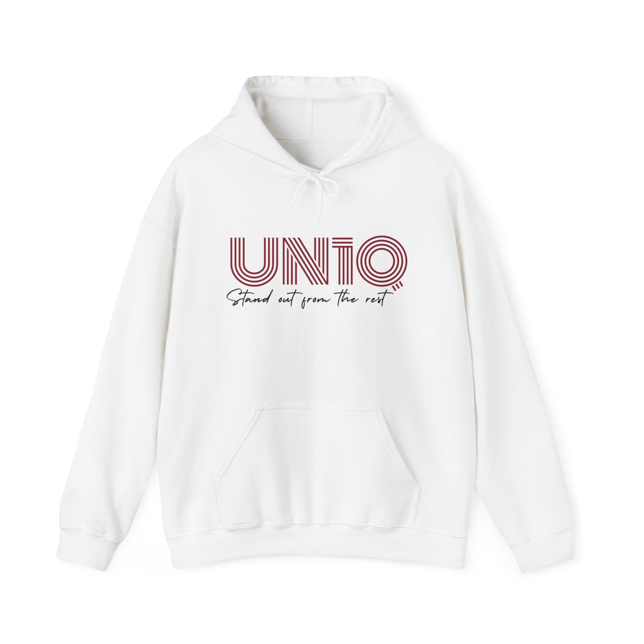 Pullover Hoodie - Stand Out From The Rest (White)