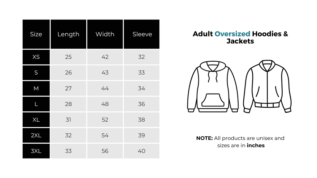 Pullover Hoodie - UN1Q Stacked Logo Hoodie (Blue on Black)